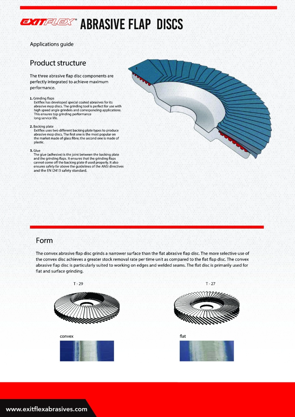 EXITFLEX CUTTING & GRINDING WHEEL/DISC